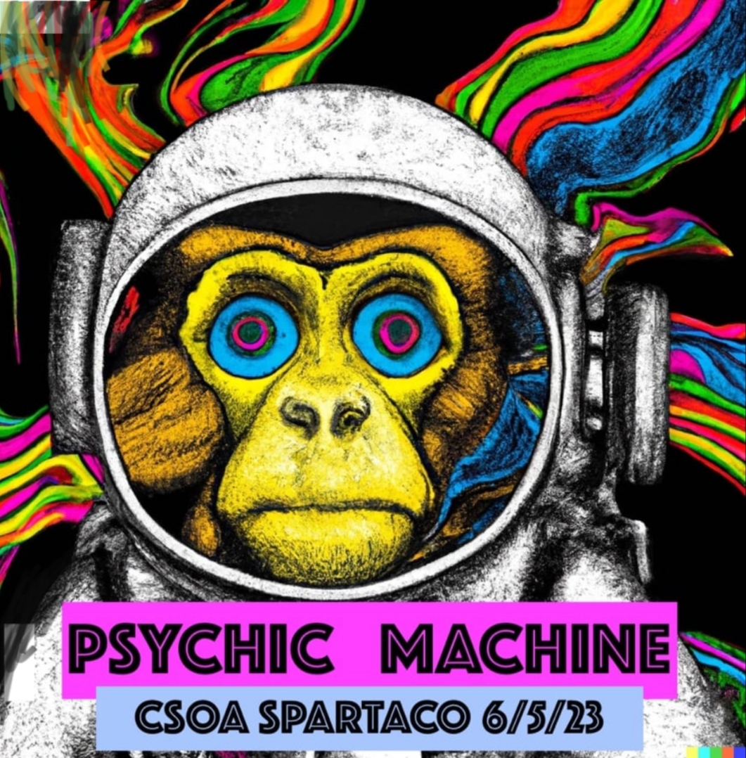 Psychic Machine al CSOA Spartaco il 6 maggio 2023